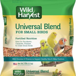 Wild Harvest Bird Seed Collection – Daily Blends & Advanced Nutrition for Parakeets, Canaries, Finches, Cockatiels, Parrots & More